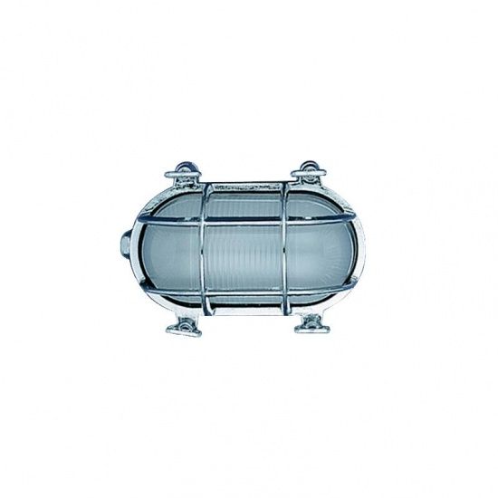 Foresti Suardi Waterproof Bulkhead Oval Chrome Cm Arc Marine