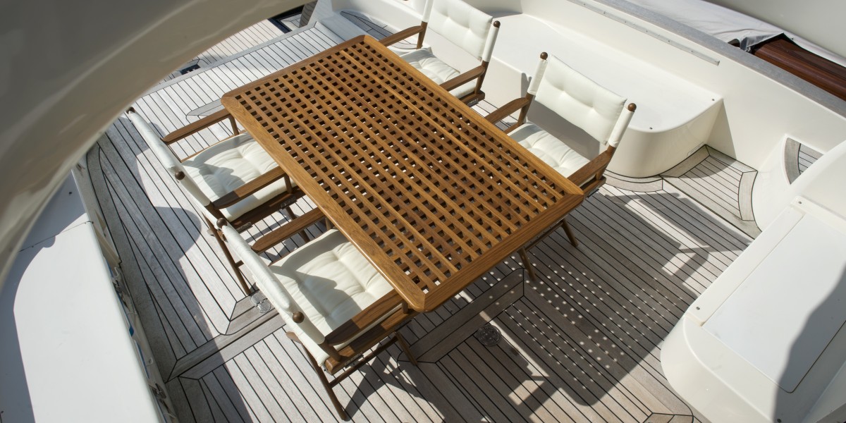 Teak boat tables of all types and sizes - ARC Marine