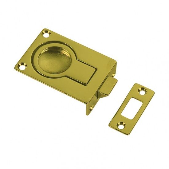 Luikring inbouw met slot