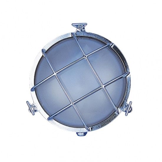 Plafonnière verchroomd ø 19 cm