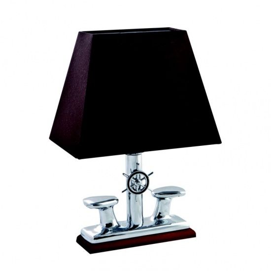 Lamp 'Bollard' verchroomd