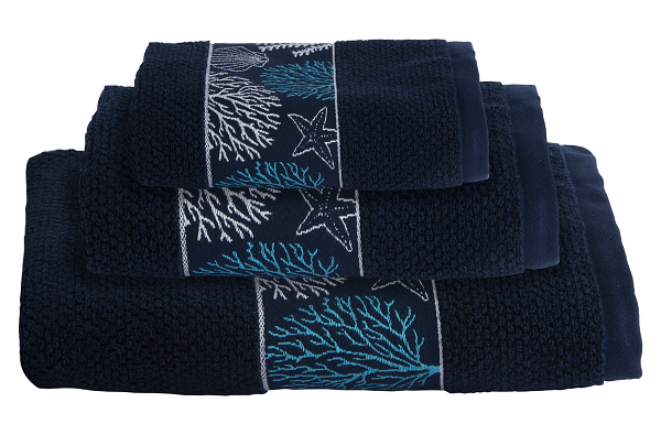 Ibiza handdoek Set Blue