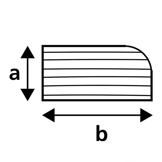 Teak Stop moulding