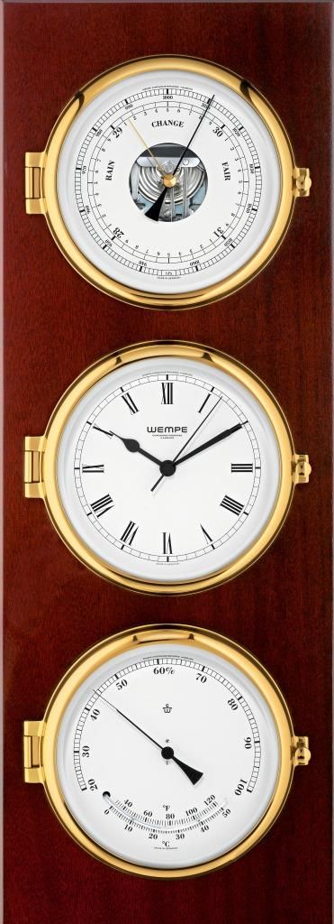 Elegance Klok Baro Thermo Hygrometer