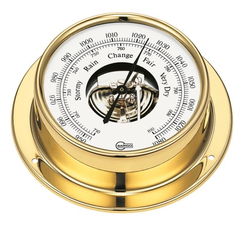 Barometer Tempo Messing
