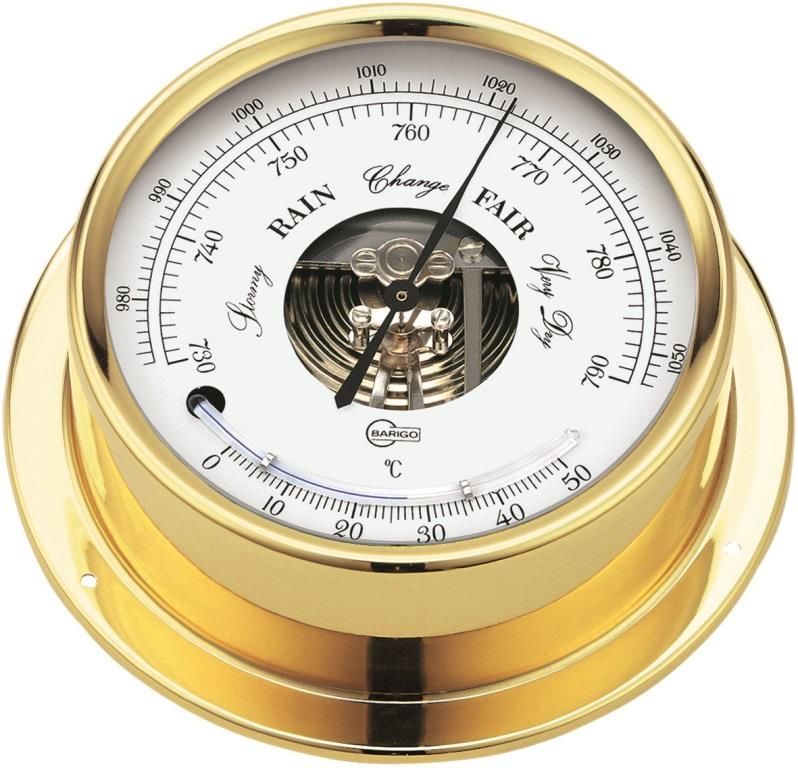 Regatta Ship's Baro Thermometer Messing