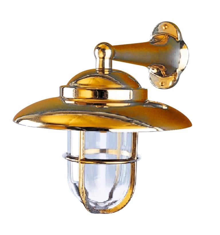 Wandlamp 'Fissiaggio' messing