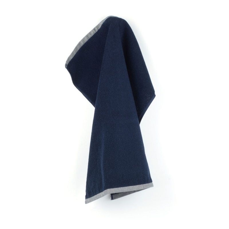 Handdoek Effen Navy Blauw