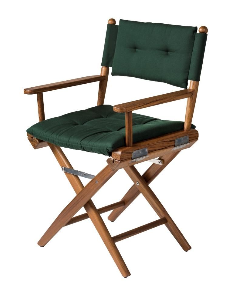 Regisseursstoel groen deluxe