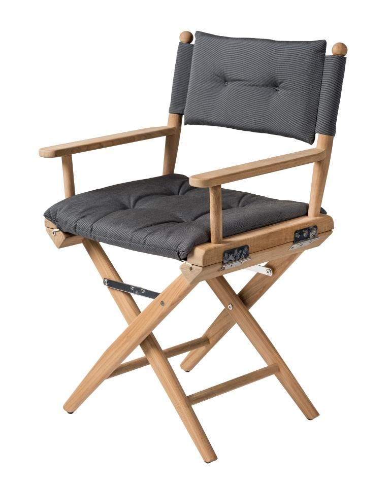 Director's chair forza black deluxe