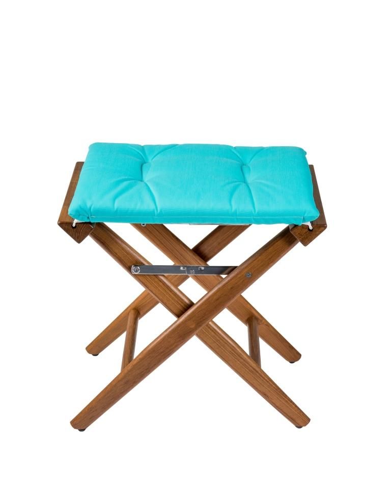 Regieklapphocker Smaragd Deluxe