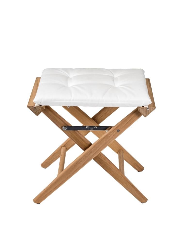 Regisseurskruk wit deluxe