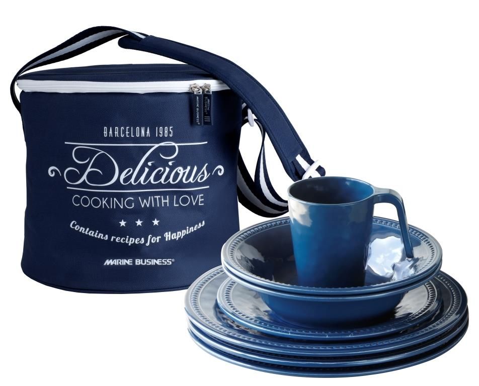 Harmony Serviesset 15 Pcs Blue