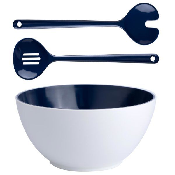 Summer Saladeschaal Blue 1 set (3 st.)