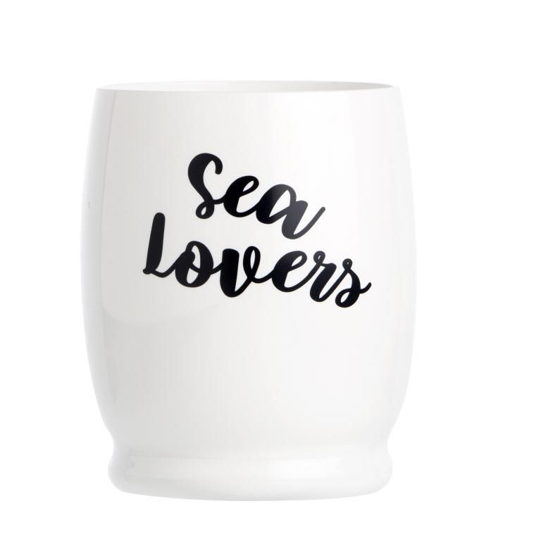 Sea Lovers Waterglas Letters