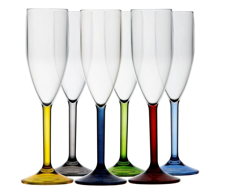 Party Champagne glass Multicolour
