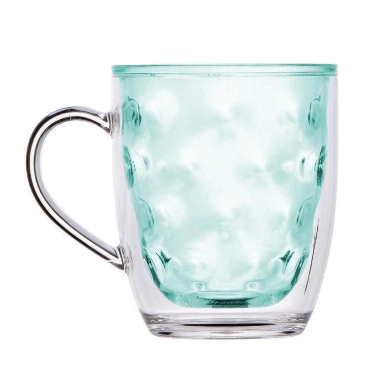 Moon Dubbelwandige mok Acqua