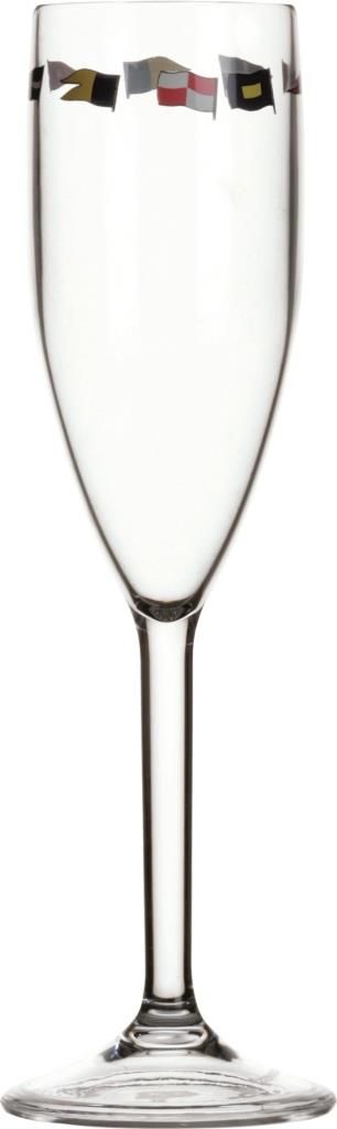 Onbreekbare champagneglazen