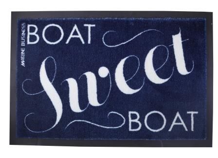 Welcome Deurmat Sweet Boat