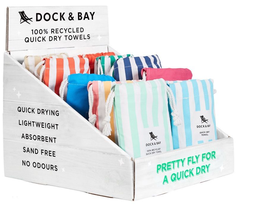 Dock and Bay Dock & Bay Display with 18 beachtowels - ARC Marine