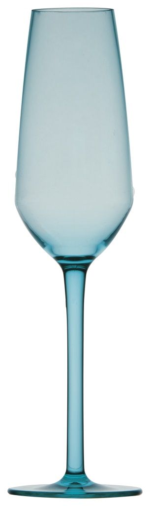 Marine Business Square Champagne Glas Turquoise