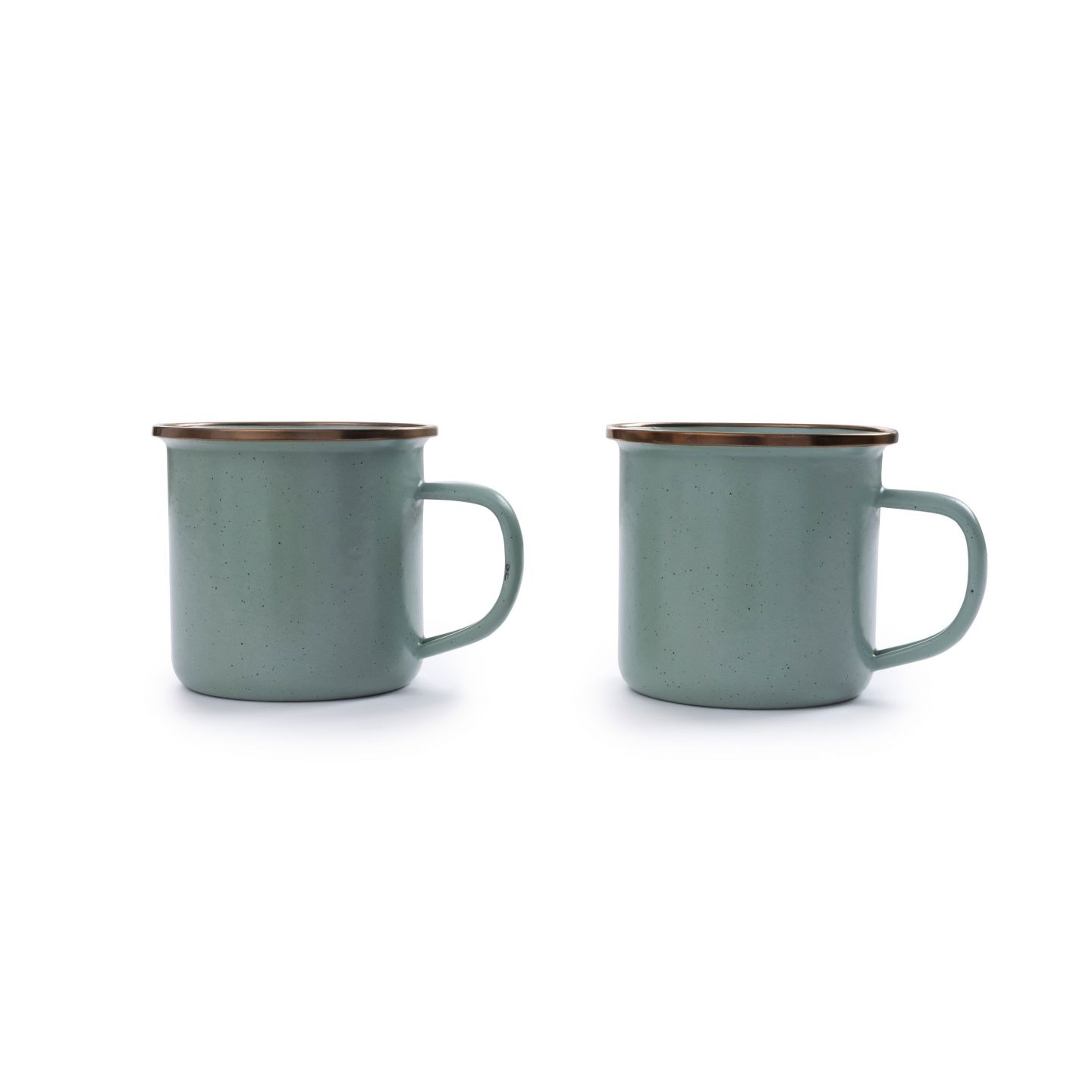 barebones Enamel Becher Set- Mint