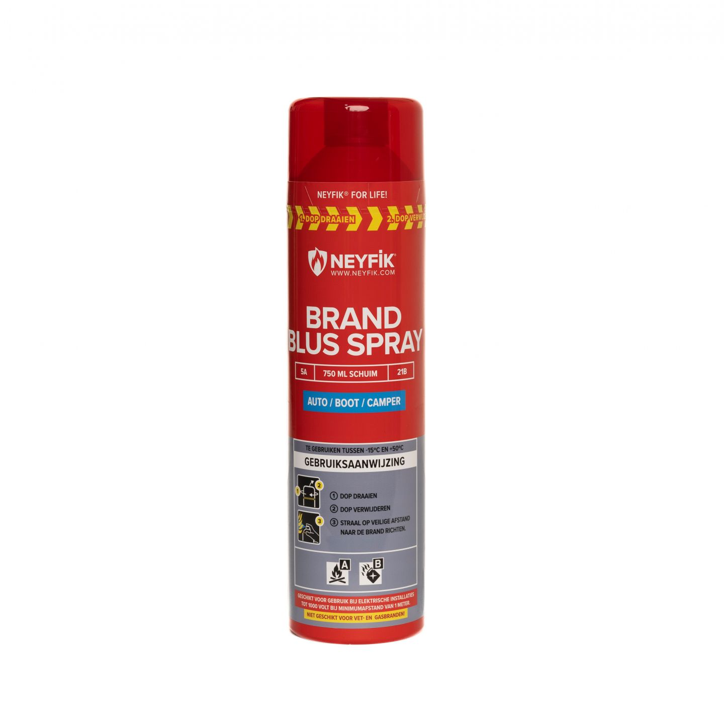 Neyfik Spray extinguisher A/B foam Auto/Boat/Camper