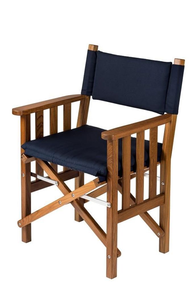 Regiestuhl II Navy Deluxe
