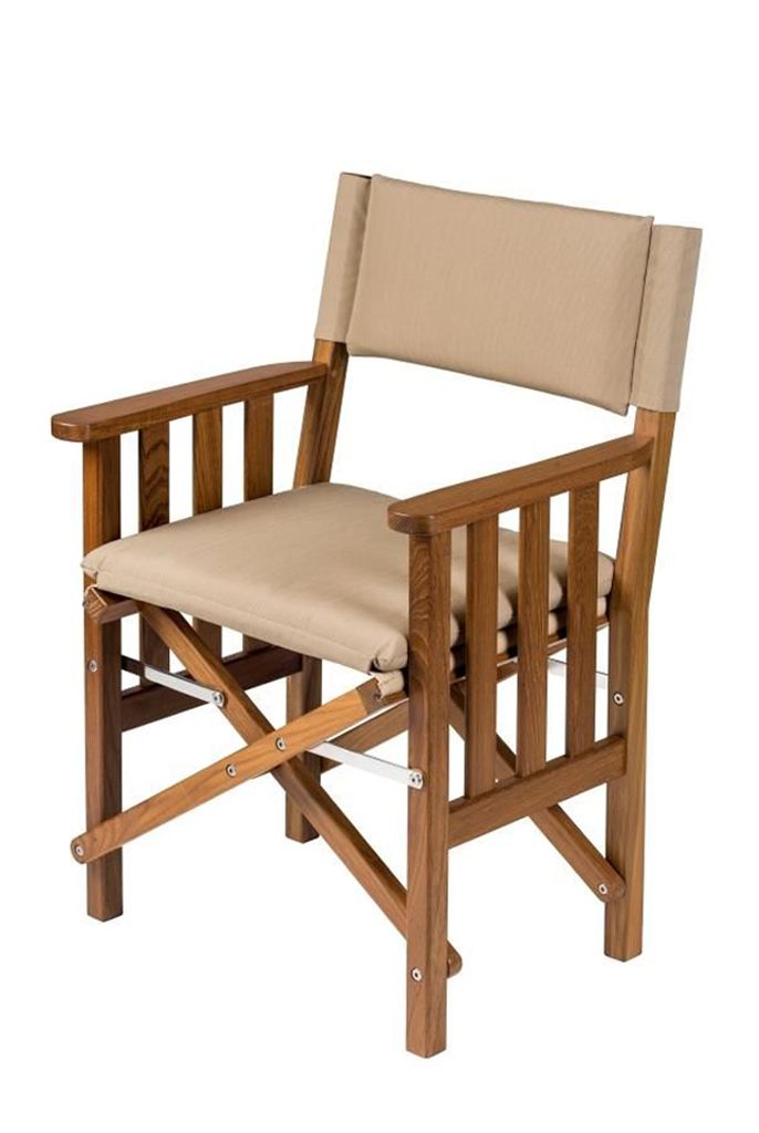 ARC Marine Director s chair II Forza Beige deluxe Oiled ARC Marine