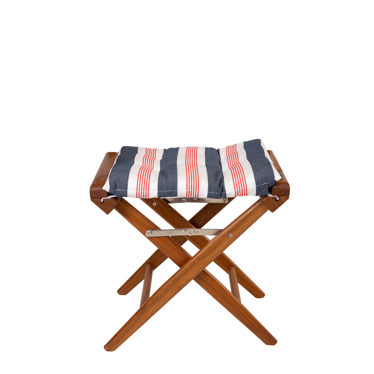 ARC Marine Regieklapphocker Navy/Weiss/Rot Deluxe