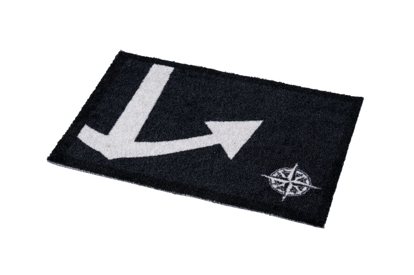 Deurmat Anchor Black - 60 x 40 cm