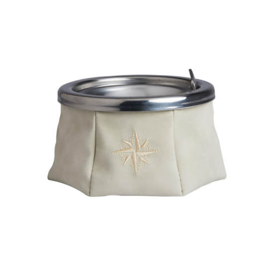 Marine Business Windproof geborduurde Asbak - Natur