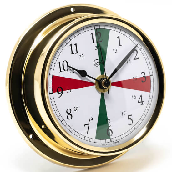 Barigo Regatta Schiffsuhr - Messing-  Funksektoren