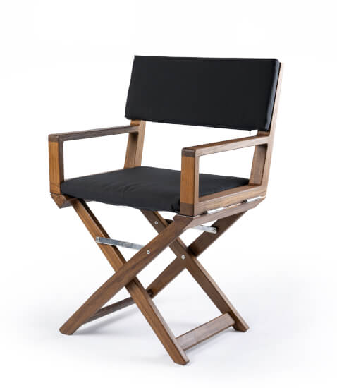 Director's chair The Edge Black