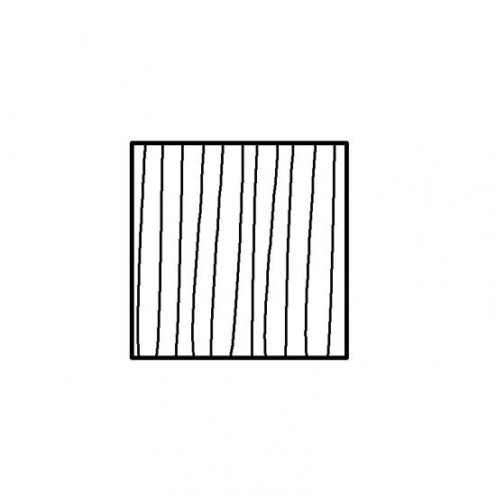 ARC Marine Teak Viereckige Leiste - 10 x 10 mm - ARC Marine