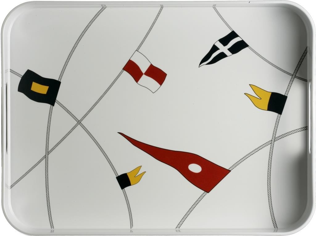 Rechthoekig dienblad antislip