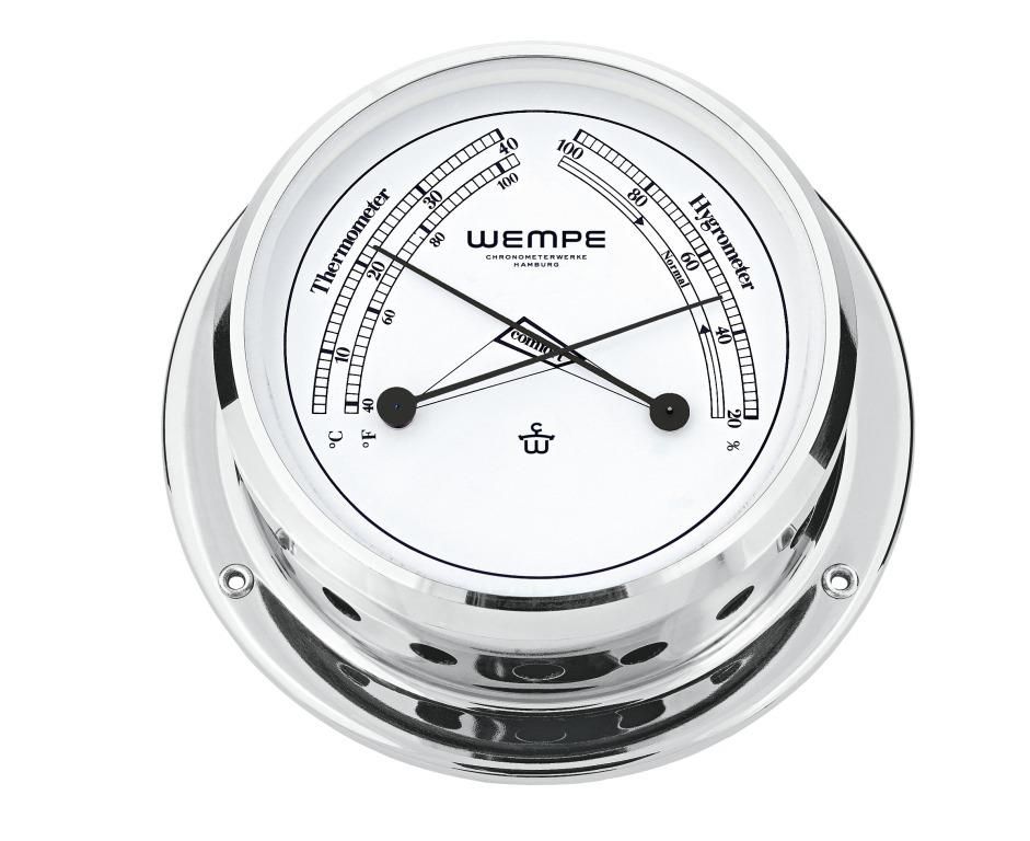 Skiff Comfortmeter messing verchroomd