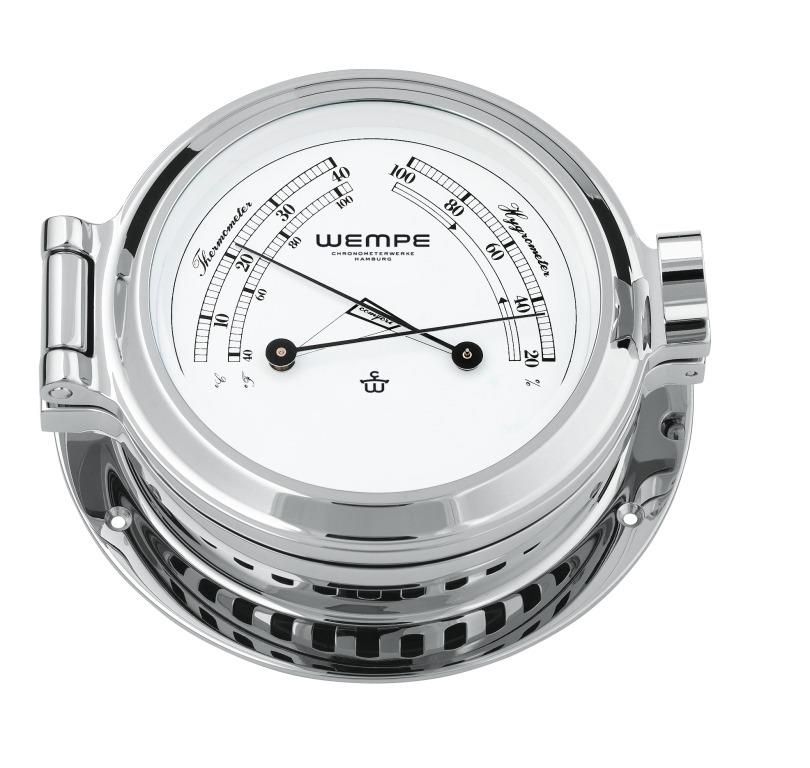 Comfortmeter Nautik Verchroomd messing
